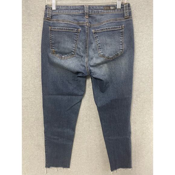 Kut From The Kloth Connie Skinny Crop Jeans Size 6 - Picture 2 of 5